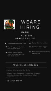 Lowongan Kerja Sebagai Kasir, Hostess, Service Guide untuk Keep All Bali Adventure penempatan di Gianyar